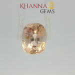 Load and play video in Gallery viewer, 6.39/CT Natural Yellow Sapphire with Govt Lab Certificate-86756