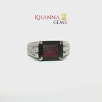Load and play video in Gallery viewer, 4.00/GM  GARNET ZIRCON RING Earrings - G0570