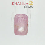 Load and play video in Gallery viewer, 7.29/CT Natural Pink Sapphire with Govt Lab Certificate-103941