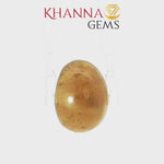 Load and play video in Gallery viewer, 7.25/CT Natural Apatite Cat's Eye with Govt. Lab certificate-7491D29442