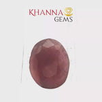 Load and play video in Gallery viewer, 7.31/CT Natural Ruby with Govt. Lab Certificate-3411D11869