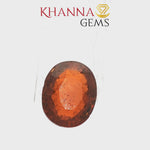 Load and play video in Gallery viewer, 7.33/Carat Natural Hessonite with Govt. Lab Certificate-105000