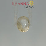 Load and play video in Gallery viewer, 3.89/CT Natural Yellow Sapphire With Govt Lab Certificate-9642D39043
