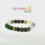 Load and play video in Gallery viewer, Natural Seven Chakra Bracelet (B)