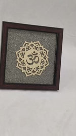 Load and play video in Gallery viewer, PYRITE OM PLATE FRAME
