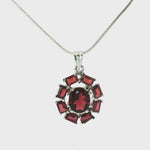 Load and play video in Gallery viewer, 8.60/GM Garnet Pendent - N0077
