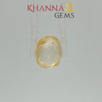 Load and play video in Gallery viewer, 3.50/CT Natural Yellow Sapphire with Govt Lab Certificate-113394