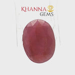 Load and play video in Gallery viewer, 3.74/CT Natural Ruby Stone with Govt. Lab Certificate-136237