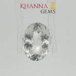 Load and play video in Gallery viewer, 7.05/CT Natural White Topaz Stone with Govt Lab Certificate-4079D14665