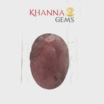 Load and play video in Gallery viewer, 5.59/CT Natural Ruby Stone with Govt. Lab Certificate-12927D53229