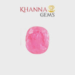 Load and play video in Gallery viewer, 3.88/CT Natural Tajikistan Ruby Stone with Govt. Lab Certificate-15143S202641