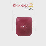 Load and play video in Gallery viewer, 4.92/CT Natural Ruby with Govt. Lab Certificate-8468D34751