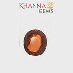 Load and play video in Gallery viewer, 3.29/Carat Natural Hessonite Stone with Govt. Lab Certificate-69416