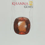 Load and play video in Gallery viewer, 8.07/Carat Natural Hessonite Stone with Govt. Lab Certificate-107378