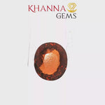 Load and play video in Gallery viewer, 3.29/CT Natural Hessonite Stone with Govt. Lab Certificate-69416