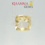 Load and play video in Gallery viewer, 4.86/CT Natural Yellow Sapphire with Govt Lab Certificate-105304