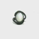 Load and play video in Gallery viewer, 4.55/GM  MOON STONE RING Earrings - G0643