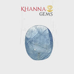Load and play video in Gallery viewer, 4.77/CT Natural Blue Sapphire with Govt Lab Certificate-1110D1513