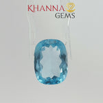 Load and play video in Gallery viewer, 10.23/CT Natural Blue Topaz Stone with Govt Lab Certificate-138021
