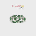 Load and play video in Gallery viewer, 3.22/GM  EMERALD RING Earrings - G0677