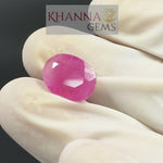 Load and play video in Gallery viewer, 5.48/CT Natural Ruby Stone with Govt. Lab Certificate-16016S205960