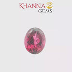Load and play video in Gallery viewer, 4.18/CT Natural Rhodolite Garnet Stone with Govt Lab Certificate-12061D48989