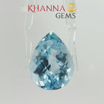 Load and play video in Gallery viewer, 28.49/CT Natural Blue Topaz Stone with Govt Lab Certificate-113775