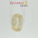 Load and play video in Gallery viewer, 5.79/CT Natural Yellow Sapphire With Govt Lab Certificate-109243