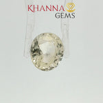 Load and play video in Gallery viewer, 4.93/CT Natural Yellow Sapphire With Govt Lab Certificate-9820D39738