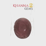 Load and play video in Gallery viewer, 8.17/CT Natural Ruby with Govt. Lab Certificate-3336D11640