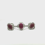 Load and play video in Gallery viewer, 21.10/GM Royal SPIN ZIRCON Earrings - G0063