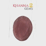 Load and play video in Gallery viewer, 5.67/CT Natural Ruby Stone with Govt. Lab Certificate-12927D53235