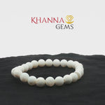 Load and play video in Gallery viewer, Natural White Opal Bracelet