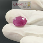 Load and play video in Gallery viewer, 5.80/CT Natural Neo Burma Ruby with Govt. Lab Certificate-(5661)