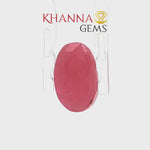 Load and play video in Gallery viewer, 3.7/CT Natural Tanzania Ruby Stone with Govt. Lab Certificate-16140S206366