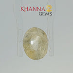 Load and play video in Gallery viewer, 5.57/CT Natural Yellow Sapphire With Govt Lab Certificate (16650)
