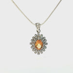 Load and play video in Gallery viewer, 4.00/GM Cirtine Zircon Pendent - N0036