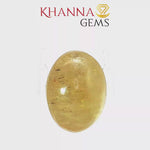 Load and play video in Gallery viewer, 16.13/CT Natural Apatite Cat's Eye With Govt. Lab Certificate-102945