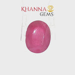 Load and play video in Gallery viewer, 4.78/CT Natural Mozambique Ruby with Govt. Lab Certificate-134581