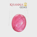 Load and play video in Gallery viewer, 3.97/CT Natural Mozambique Ruby Stone with Govt. Lab Certificate-15909S205586