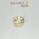 Load and play video in Gallery viewer, 3.83/CTNatural Yellow Sapphire with Govt Lab Certificate-118182