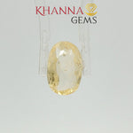 Load and play video in Gallery viewer, 3.14/CT Natural Yellow Sapphire with Govt Lab Certificate-2396D7205