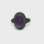Load and play video in Gallery viewer, 5.50/GM  AMETHYST RING Earrings - G0679