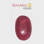 Load and play video in Gallery viewer, 3.74/CT Natural Ruby Stone with Govt. Lab Certificate-137205