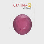 Load and play video in Gallery viewer, 6.30/CT Natural Ruby Stone with Govt Lab Certificate-120265