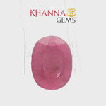 Load and play video in Gallery viewer, 10.19/CT Natural Mozambique Ruby Stone with Govt. Lab Certificate-16275S206800