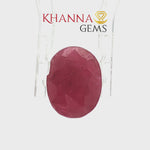 Load and play video in Gallery viewer, 3.66/CT Natural Ruby Stone with Govt. Lab Certificate-139404