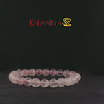 Load and play video in Gallery viewer, Natural Rose Quartz Bracelet