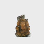 Load and play video in Gallery viewer, 7.63/GM TIGER EYE GANESHA JI - N 205