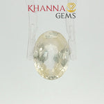 Load and play video in Gallery viewer, 6.73/CT Natural Yellow Sapphire With Govt Lab Certificate-109971